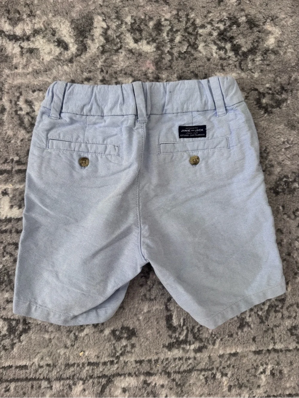 Janie and Jack Light Blue Boys' Casual Shorts